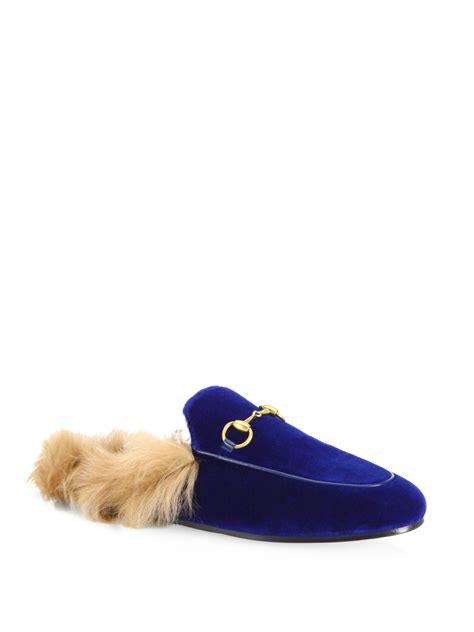 gucci schuhe herren sale|gucci velvet mules with fur.